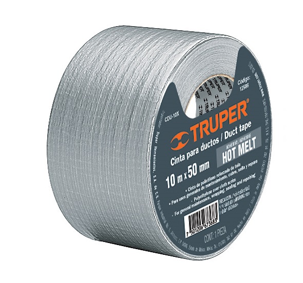 Cinta Adhesiva de Aluminio TRUPER 12135 48mm x 30m