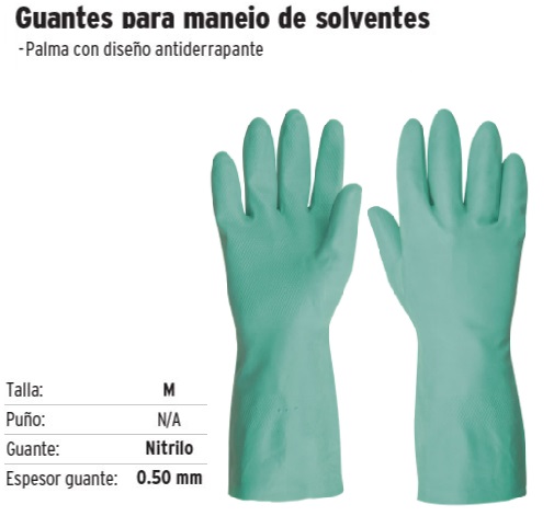 Guantes mecánico Truper, alta visibilidad con palma poliuretano