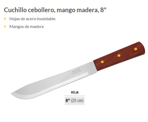 Cuchillo con sierra para asado 5 mango de plástico, Pretul