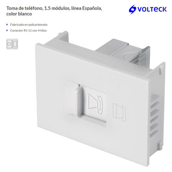 Timbre inalámbrico con receptor para enchufar, 1 tono, Timbres, 46631